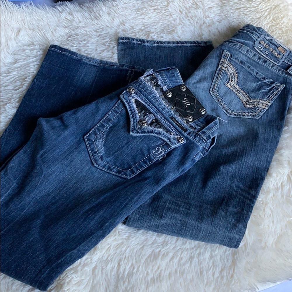 Miss Me+Big Star jeans